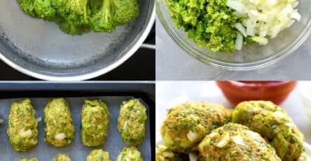 Crocchette di broccoli sane