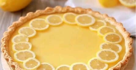 Crostata di limone semplice