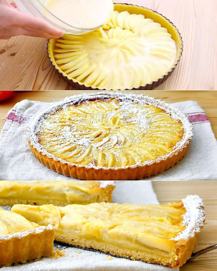 Crostata di mele dolce