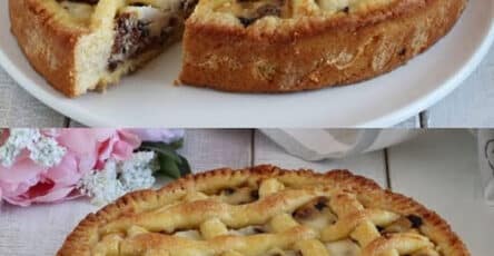 Crostata di Ricotta e Cioccolato