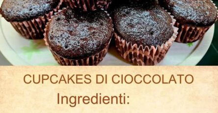 Cupcakes al cioccolato ricetta
