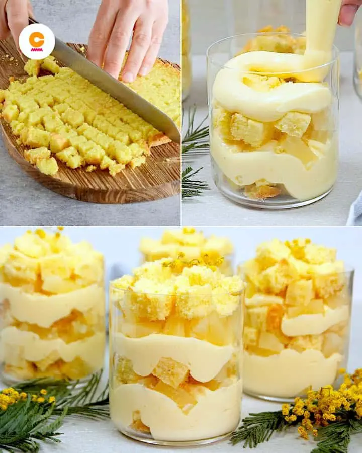 Dessert monoporzione al cucchiaio