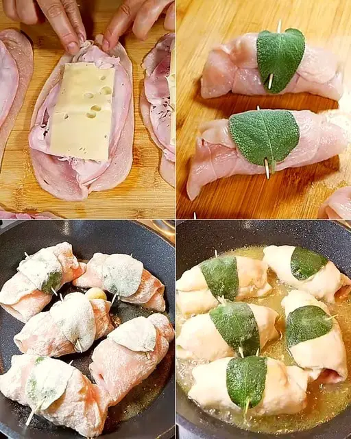 Farcitura di pollo deliziosa