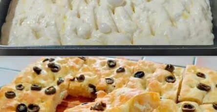 Focaccia alle olive profumata