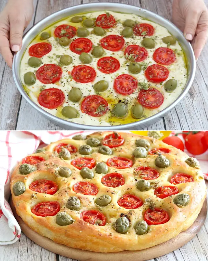 Focaccia barese originale