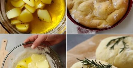 Focaccia patate rosmarino