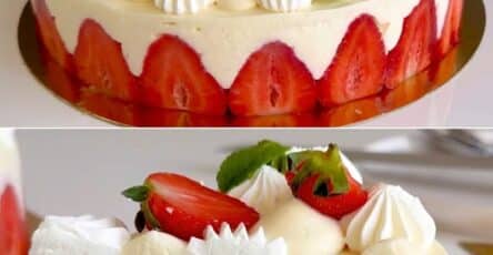 Fragole e crema diplomatica