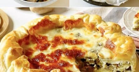 Frittata di funghi e patate