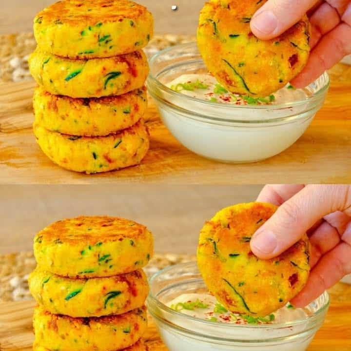 Frittelle di lenticchie zucchine