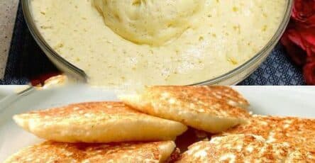 Frittelle di yogurt e mele
