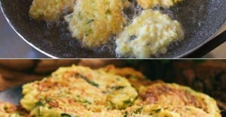Frittelle di zucchine croccanti