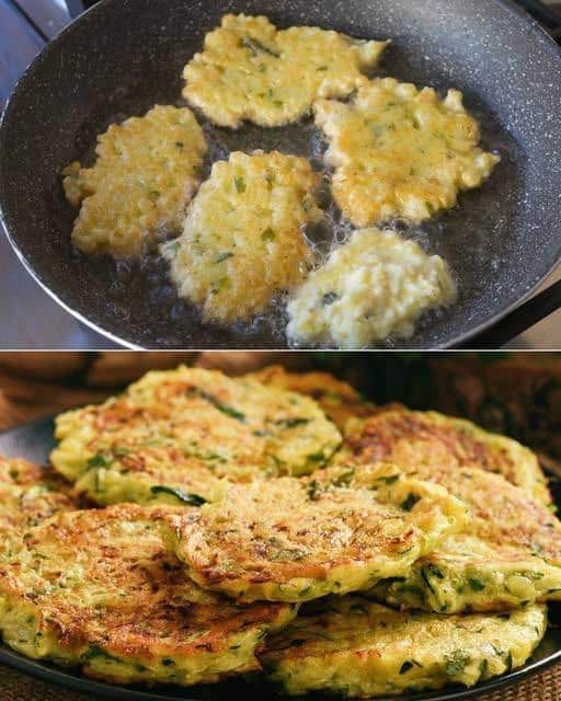 Frittelle di zucchine croccanti