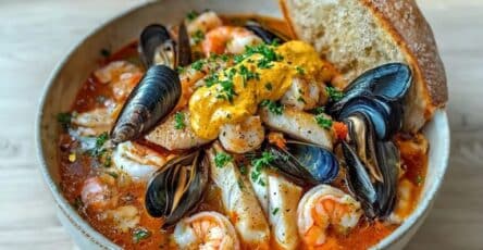 Frutti di mare con rouille