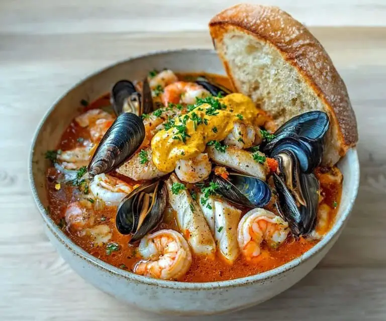 Frutti di mare con rouille