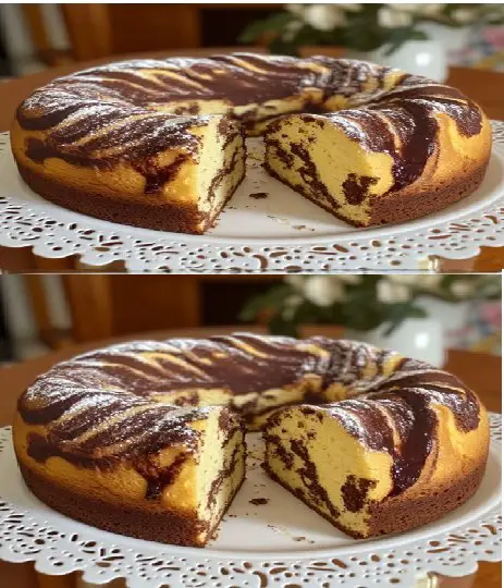Gâteau marbré delizioso