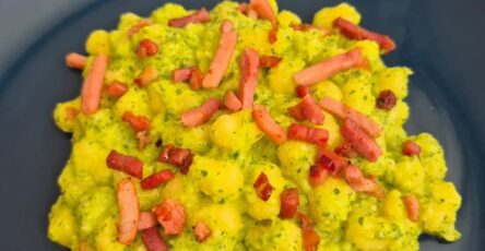 Gnocchetti di patate con crema