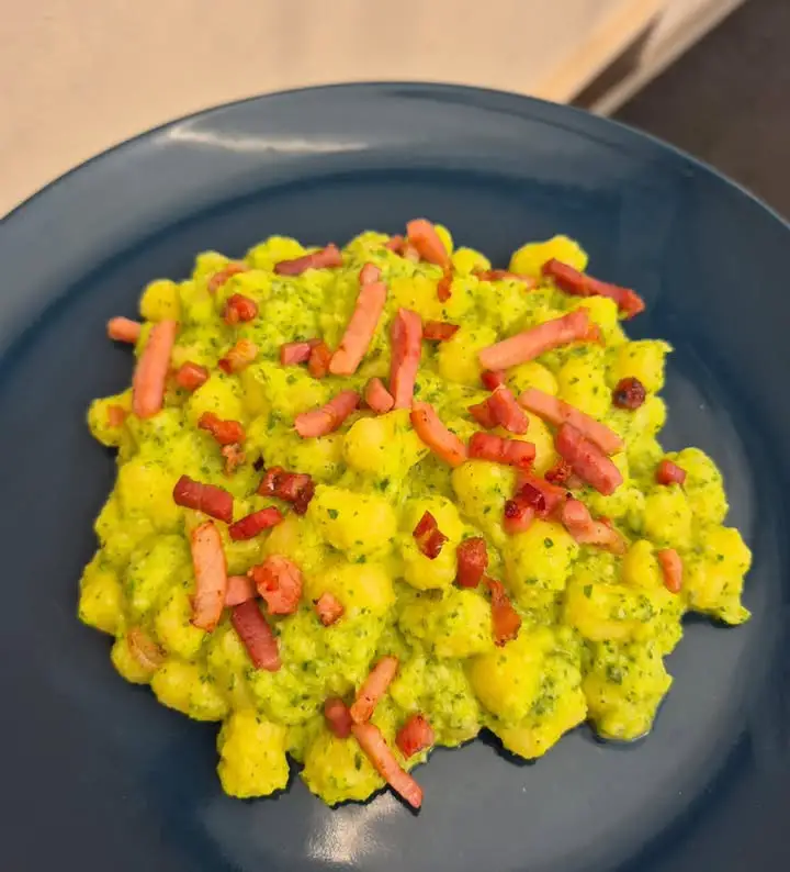 Gnocchetti di patate con crema