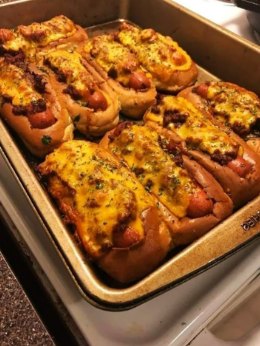 Hot Dog al Chili