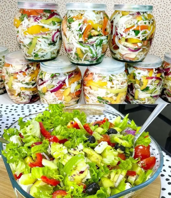 Insalata da giardino nonna