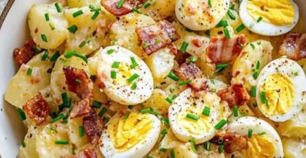 Insalata di patate e pancetta
