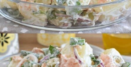 Insalata di patate saporita