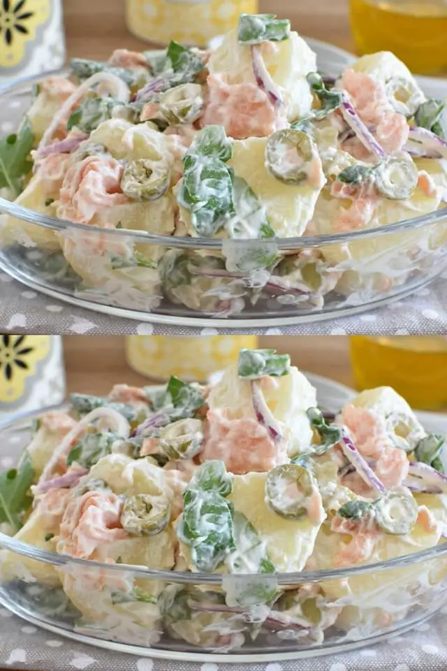 Insalata di patate saporita