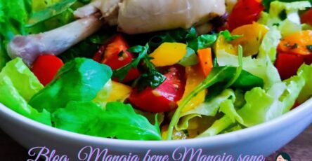 Insalata di pollo leggera