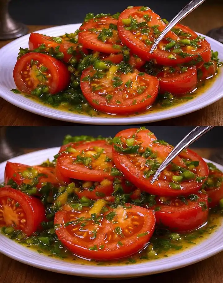 Insalata di pomodori freschi