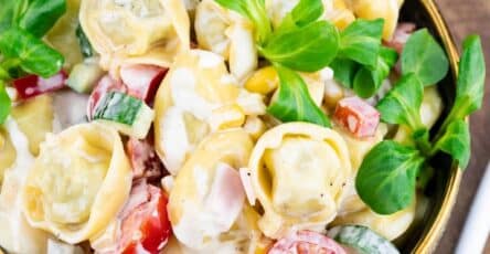 Insalata tortellini fresca deliziosa