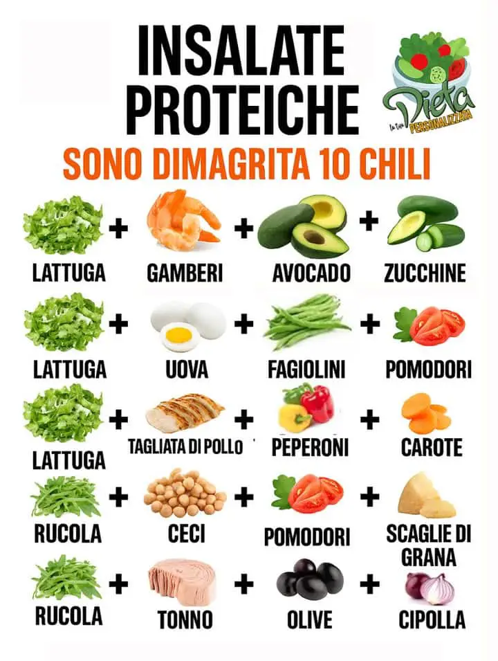 Insalate proteiche sazianti