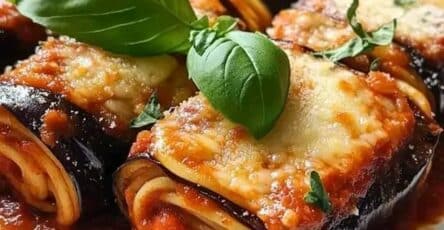 Involtini di melanzane ripieni