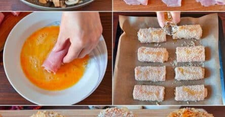Involtini di prosciutto