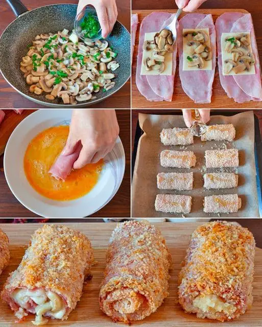 Involtini di prosciutto