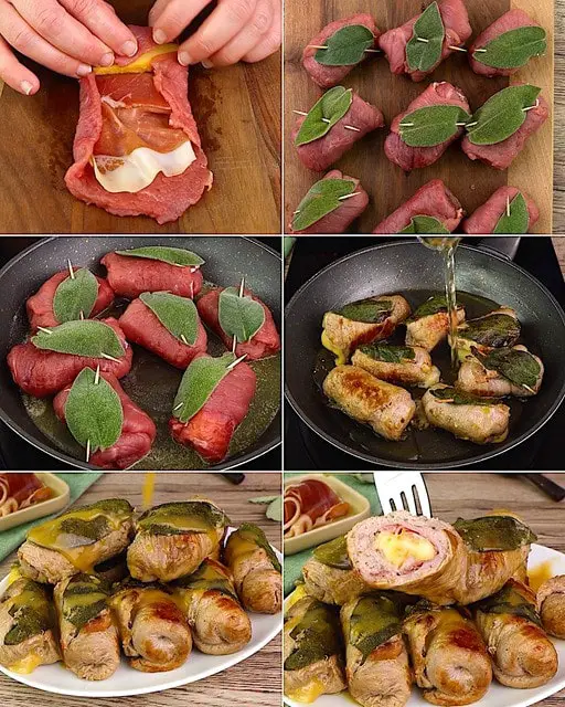 Involtini di vitello