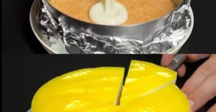 Latte e limone dessert