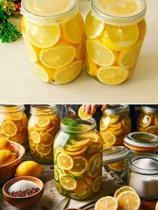 Limoni fermentati con sale