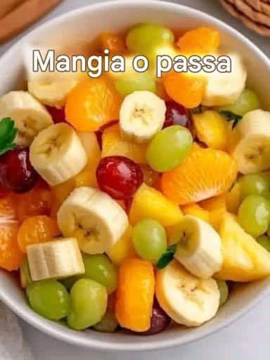 Macedonia di frutta fresca
