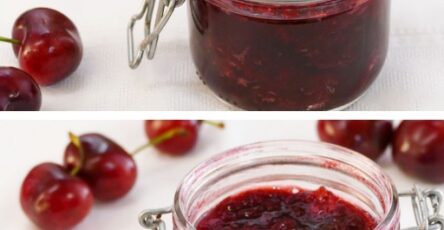Marmellata di ciliegie facile