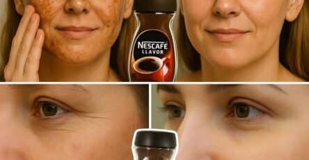Maschera viso al caffè