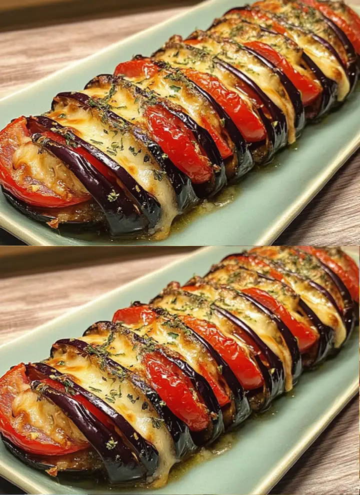 Melanzane al forno formaggio