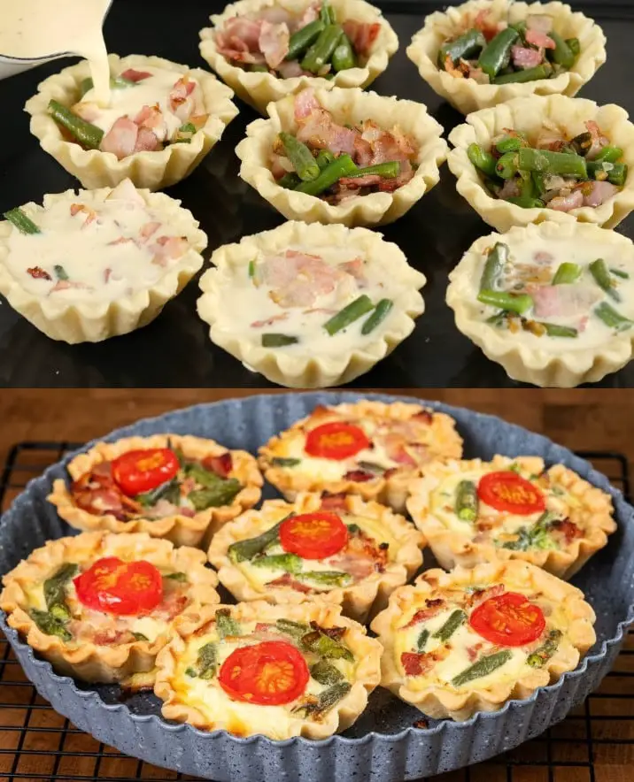 Mini quiche muffin deliziose