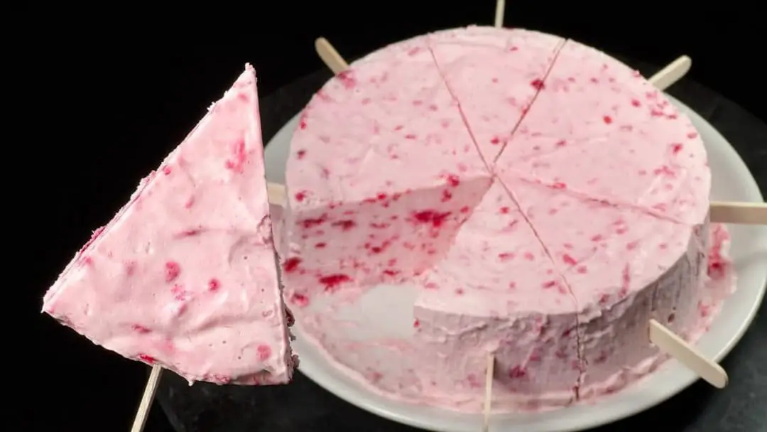 Mousse fresca ai lamponi