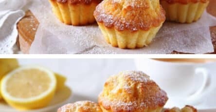 Muffin al limone soffici
