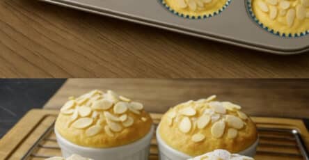Muffin ricotta e mandorle