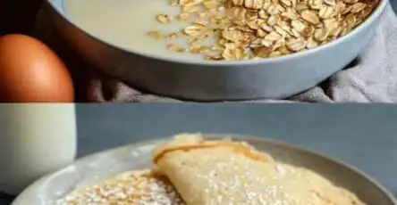 Pancake d'avena senza zucchero