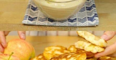 Pancake veloci alle mele