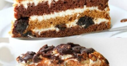 Panna acida con prugne