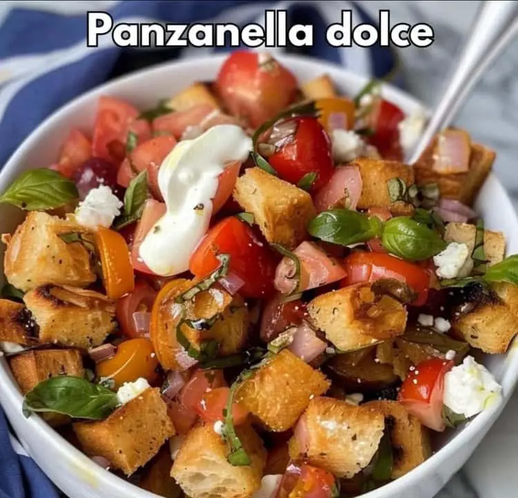 Panzanella dolce ricetta
