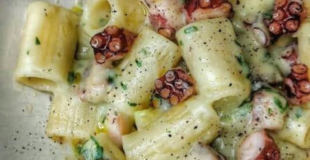 Pasta con polpo e patate