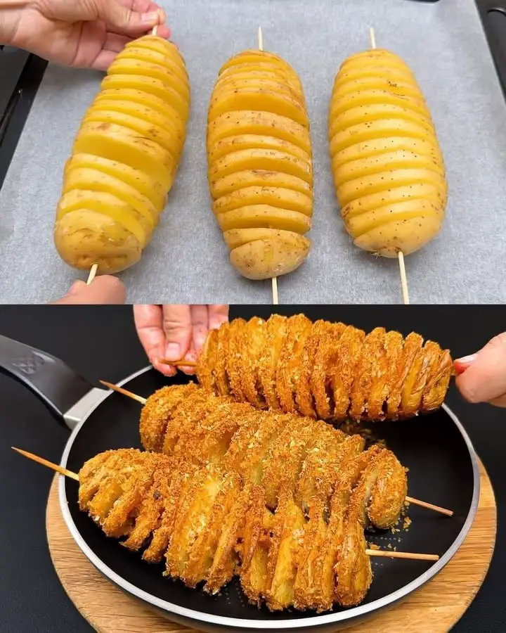 Patate al forno croccanti